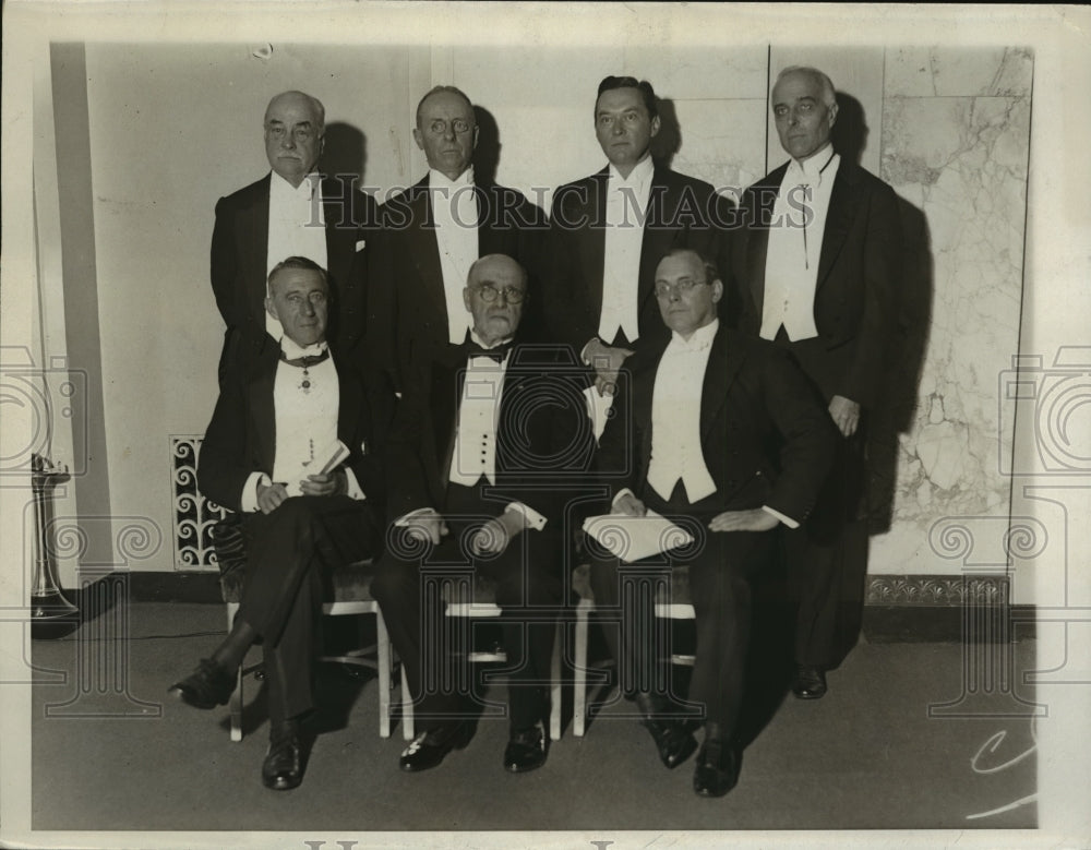 1932 Press Photo New York Education Convocation Dinner at Waldorf-Astoria NYC-Historic Images