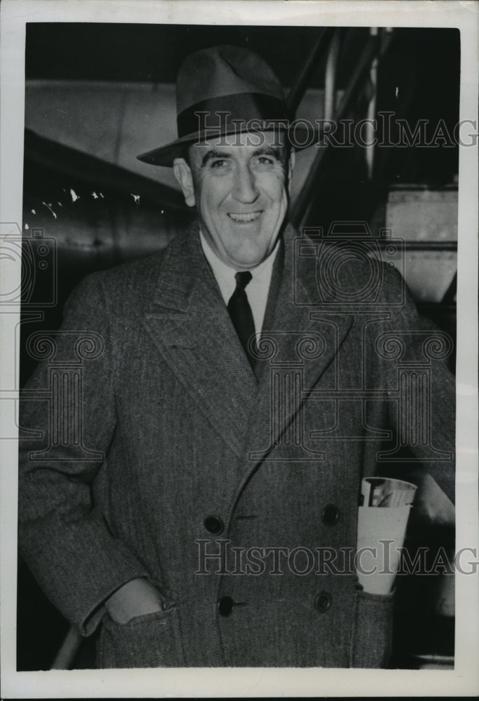 1952 Press Photo New York Chester Bowles US ambassador to India in NYC - Historic Images