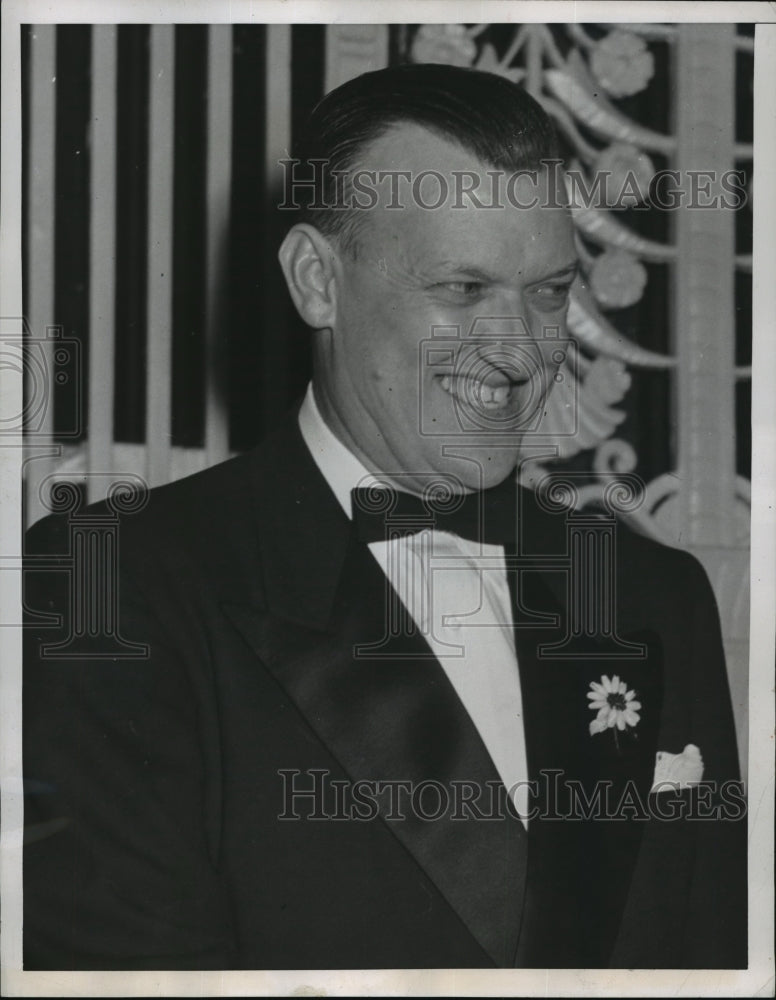 1952 Press Photo New York Gov Theodore Roosevelt McKeldin of Maryland NYC - Historic Images