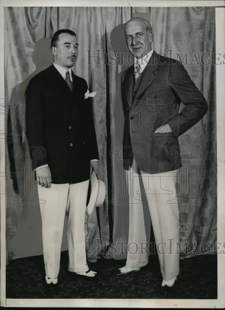 1934 Press Photo NEW SPORT OR LEISURE ENSEMBLES - Historic Images