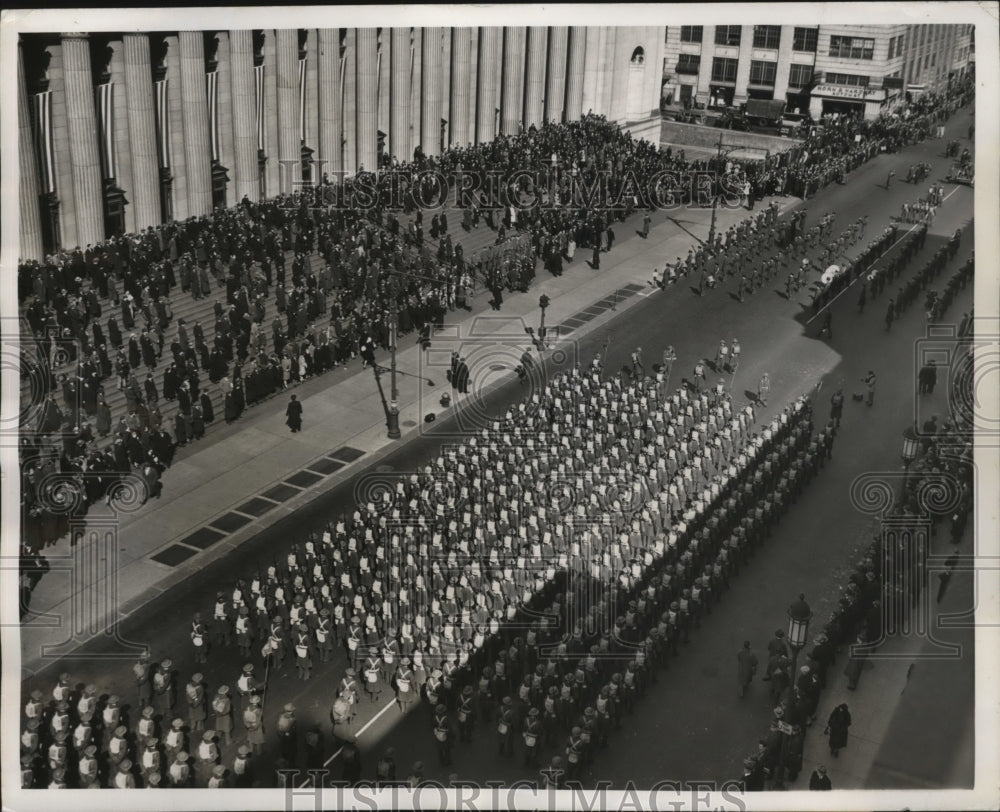 1942 New York Navy Relief Society Parade to Rockefeller Center NYC-Historic Images