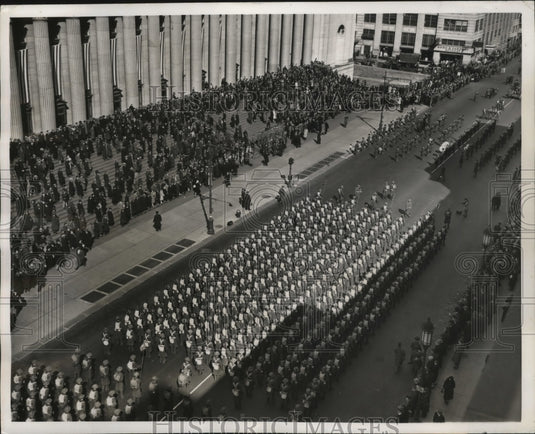 1942 New York Navy Relief Society Parade to Rockefeller Center NYC-Historic Images