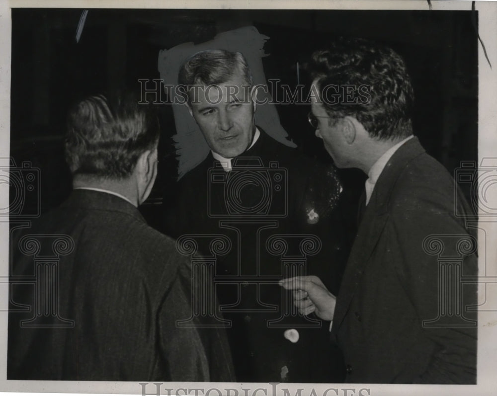 1938 Press Photo New York City Bishop Steven Donahue St Patricks Cathedral NYC-Historic Images