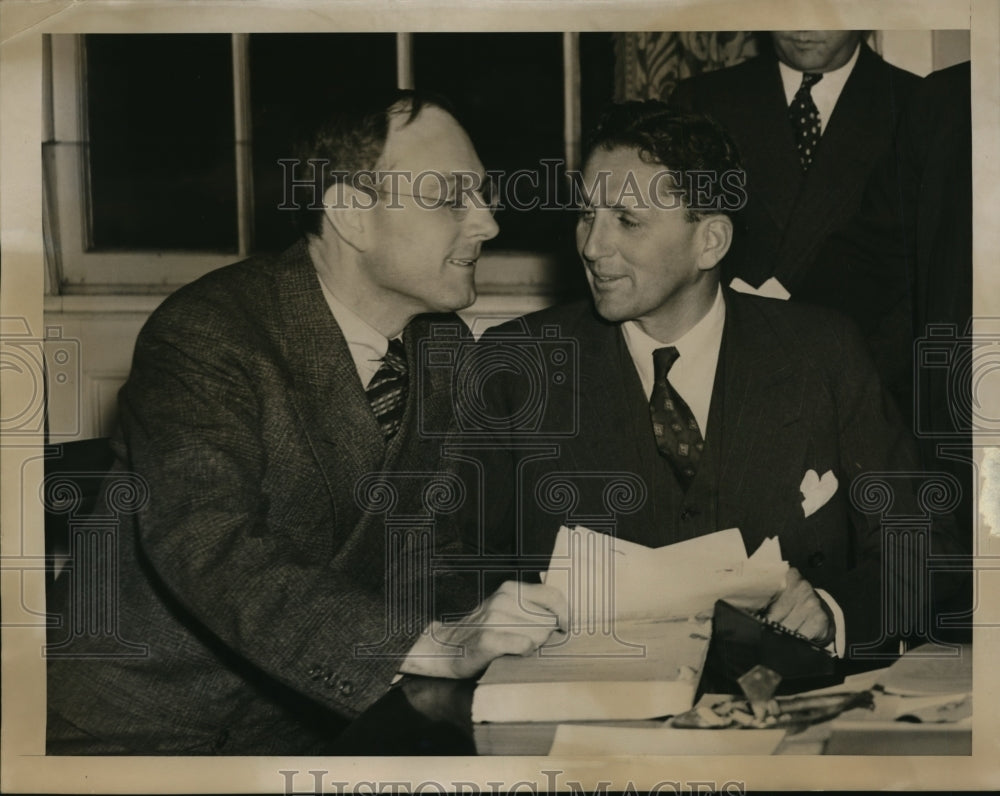 1940 Press Photo New York Senator Frederic Coudert, Abbot Low Moffat NYC-Historic Images