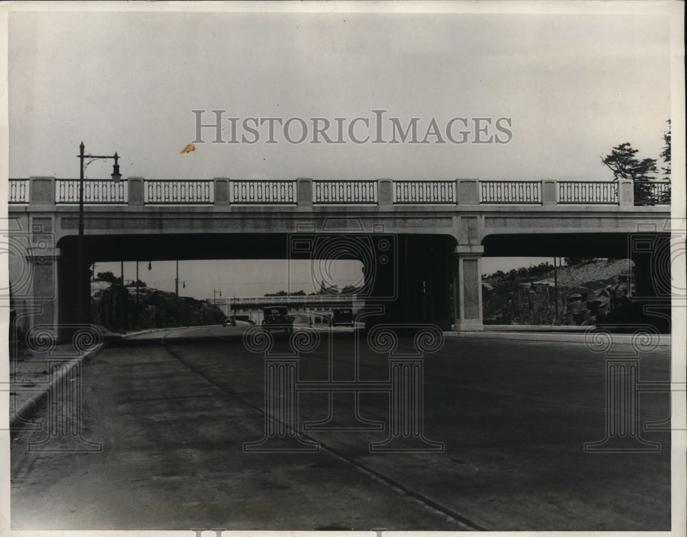 1932 New York Over passes Permit Fast Route to Bridge NYC-Historic Images