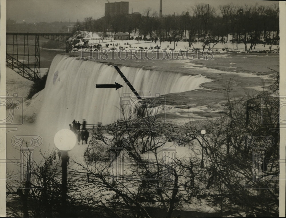 1931 Press Photo New York Niagara Falls - Historic Images