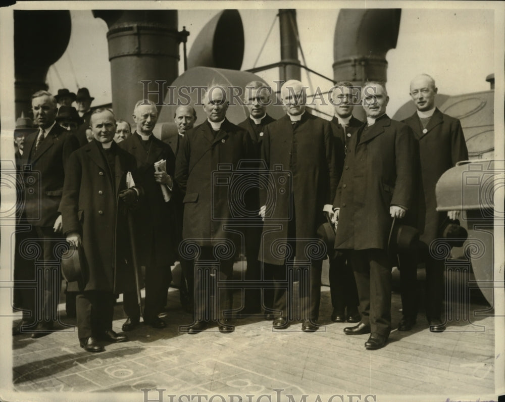 1926 NEW YORK PRIMATE OF IRELAND ARRIVES FOR EUCHARISTIC NYC-Historic Images