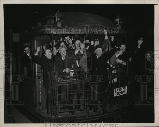 1944 New York Elevated Train NYC-Historic Images