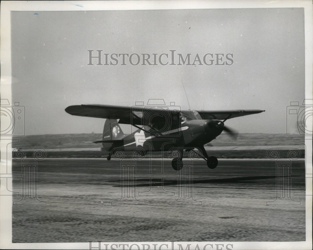 1951 NEW YORK RECORD NON-STOP FLIGHT FROM LOS ANGELES NYC-Historic Images