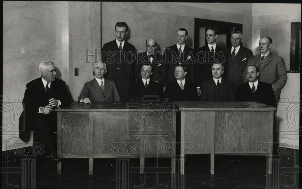 1931 Press Photo New York Members of N.Y.Legislative Investigating Committee NYC-Historic Images