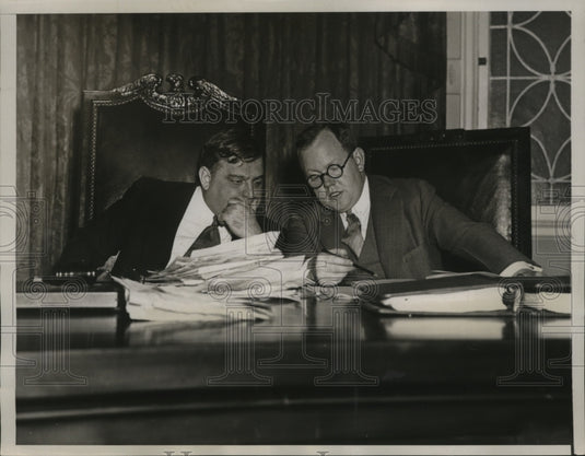 1934 Press Photo NEW YORK McGOLDRICK NAMED COMPTROLLER OF NYC - Historic Images