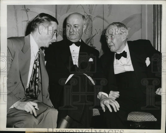 1944 Press Photo New York James J Walker ex Mayor of NYC - Historic Images