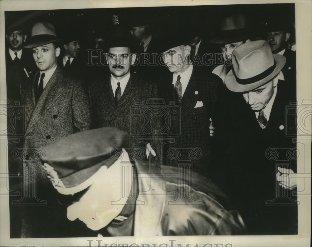 1938 Press Photo New York Thomas Dewey Arrives in Rochester for Campaign NYC-Historic Images