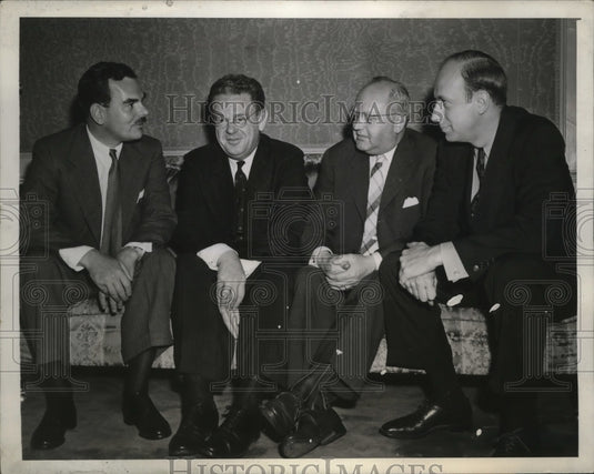 1944 Press Photo NEW YORK REPUBLICANS CONFER NYC - Historic Images