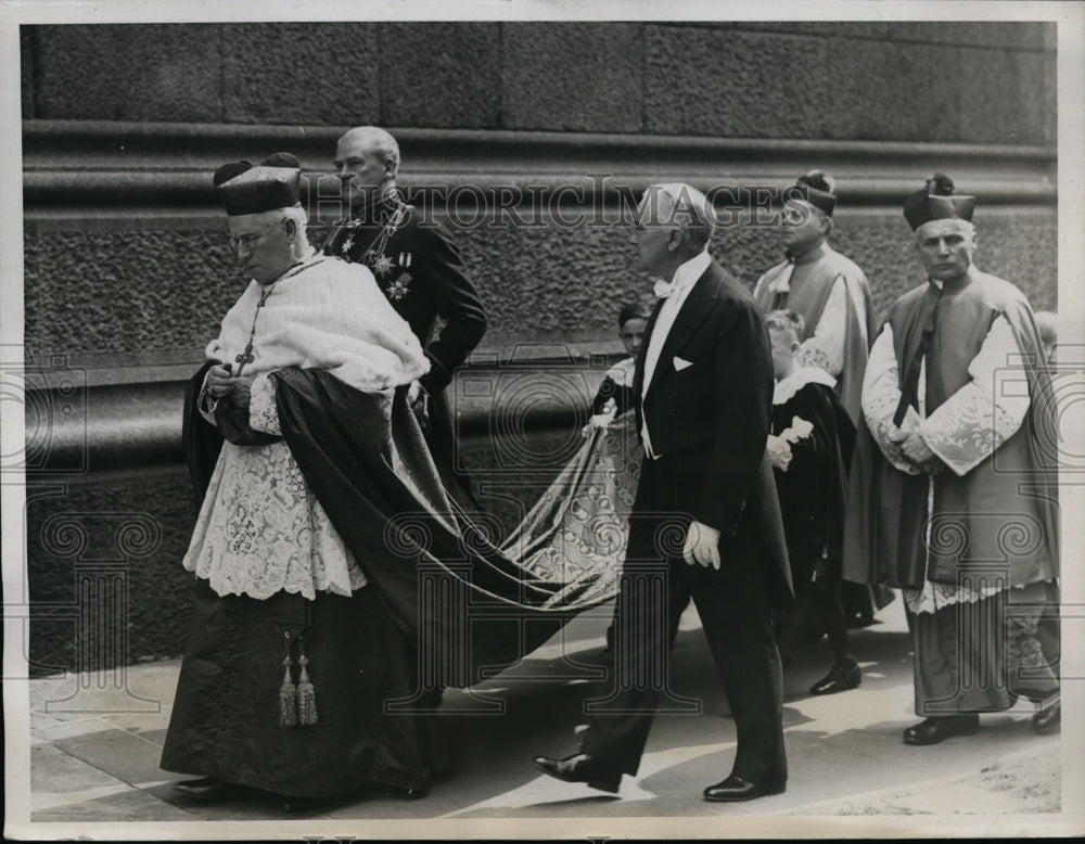 1934 Press Photo New York MGR Donahue Becomes Auxiliary Bishop of NYC-Historic Images