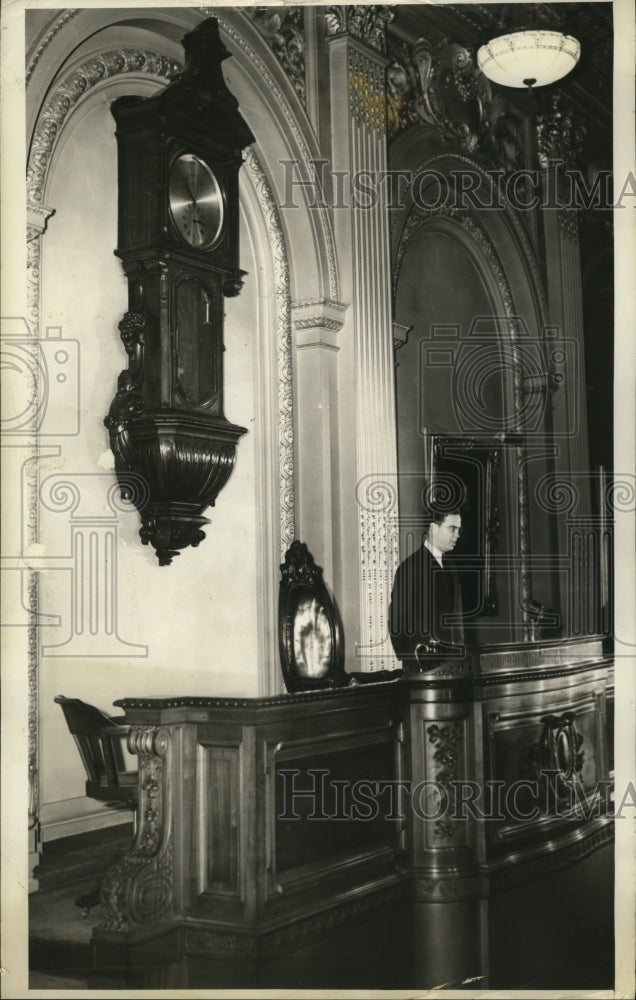 1938 Press Photo New York William Martin Stock Exchange Board of Governors NYC-Historic Images