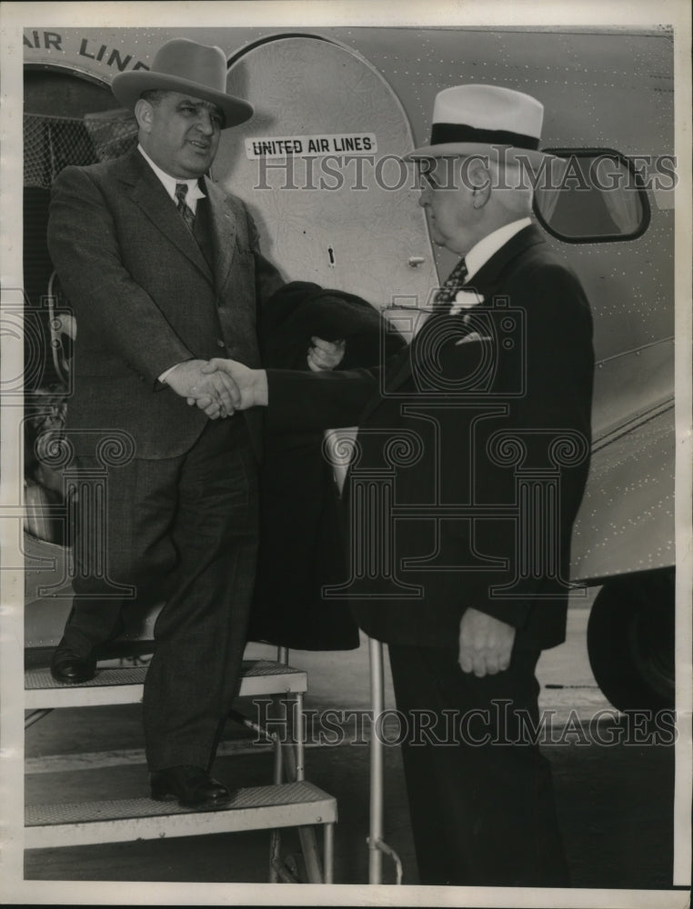 1936 Press Photo New York Mayor LaGuardia Principal Speaker at Mayors Conf NYC - Historic Images