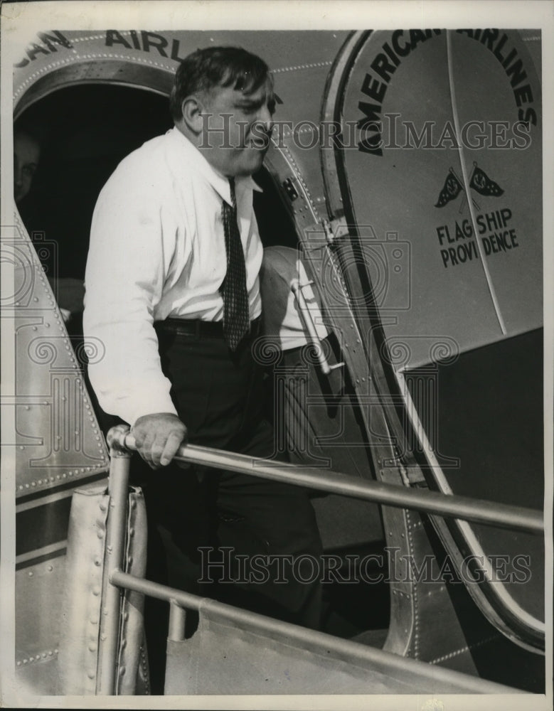 1939 Press Photo New York LaGuardia Visits Washington and Chicago NYC - Historic Images