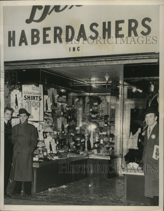 1939 Press Photo New York Policeman John McGrath Stabbed 11 times in Holdup NYC - Historic Images