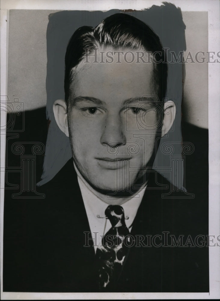 1935 Press Photo Norman Maynard, Gang Member Arrested in Memphis, Tennessee - Historic Images