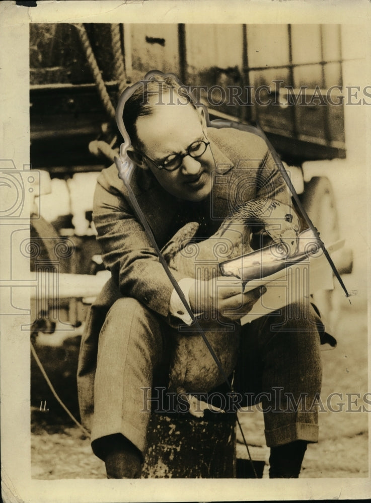 1939 Edwin P. Norwood, author of "Diggeldy Dan" books for children - Historic Images
