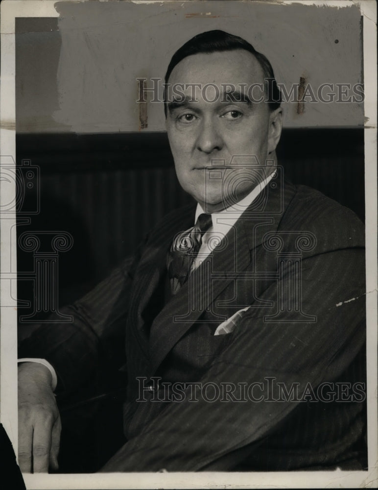 1938 Press Photo Dr Daniel Poling at an office - neo01374-Historic Images