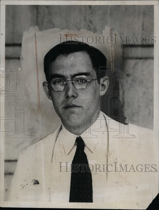1934 Rush Holt in his business suit  - Historic Images