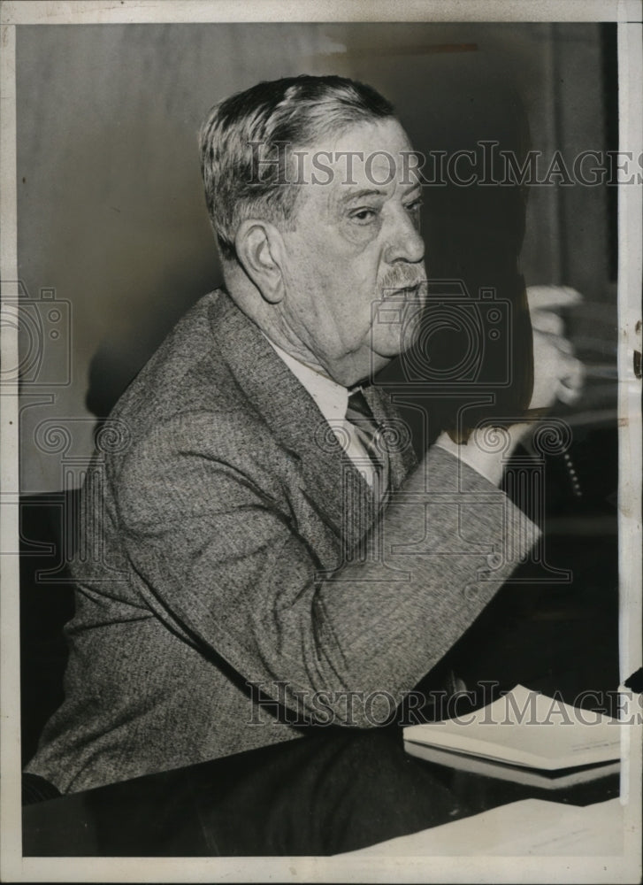 1938 Press Photo Senator Ellison D Smith of South Carolina - Historic Images