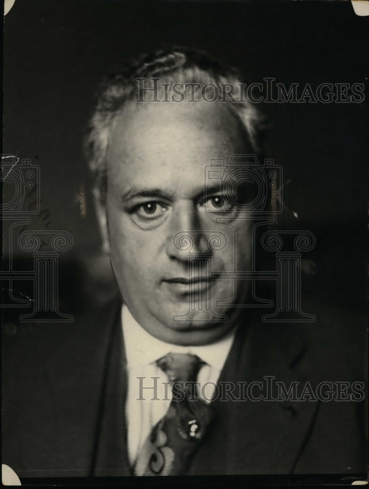 1921 Police Judge Sylvain Lazarus  - Historic Images