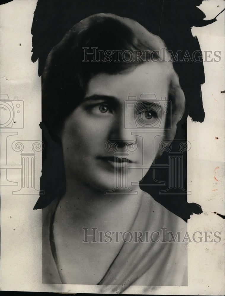 1930 Press Photo Eliza Ruth Hasson, Sweet Briar College May Queen - neo02450-Historic Images