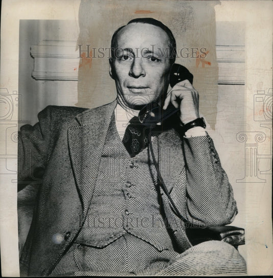 1948 O.A. Knight, President CIO Oil Workers Union  - Historic Images