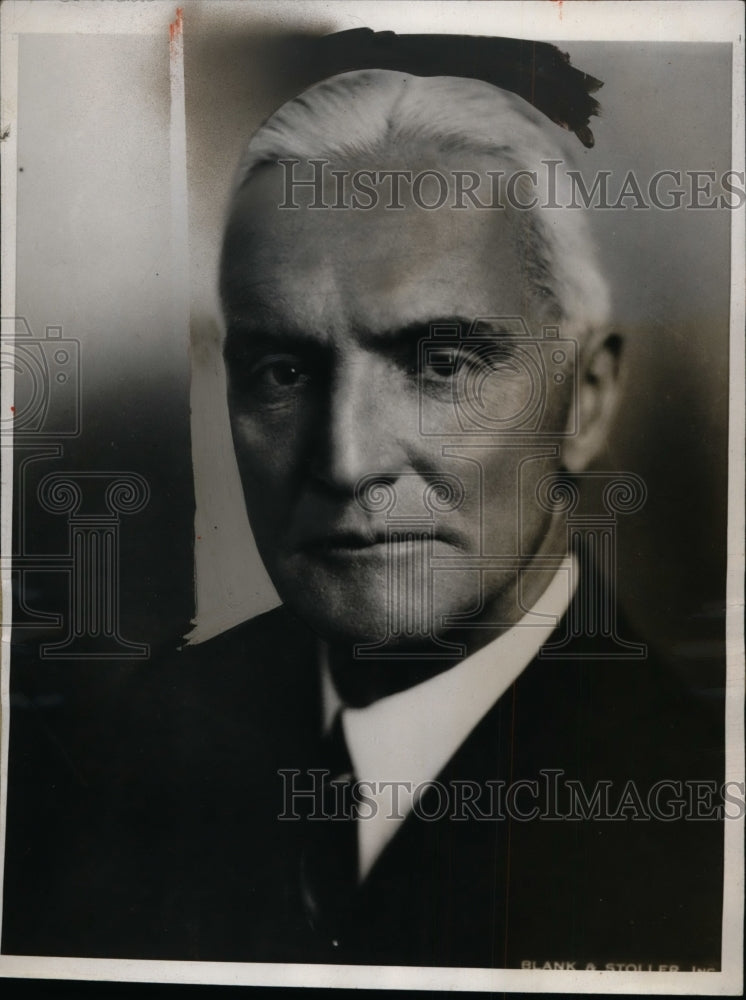 1933 Press Photo F.L. Polk of New York City - neo02494-Historic Images