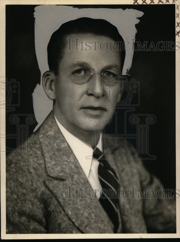 1937 Press Photo Frederick C. Crawford, President Thompson Products, Inc.-Historic Images