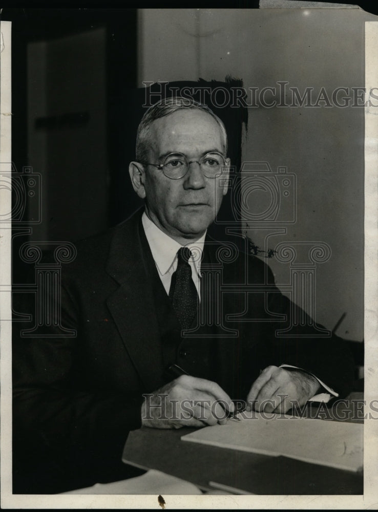 1931 Adrian Landman of Oklahoma Appointed of Five Civilized Tribes - Historic Images