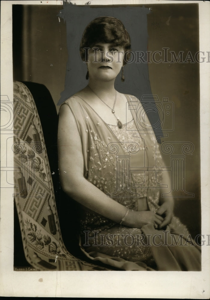 1928 Mrs. Edward E. Gann, Sister of Vice President Charles Curtis - Historic Images