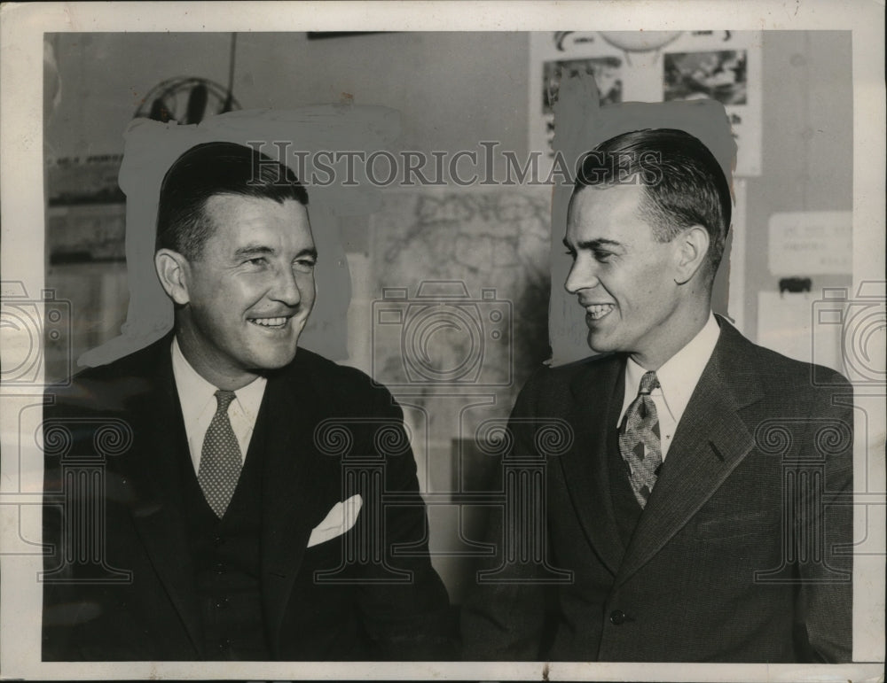 1936 Press Photo Thomas H. Hederman & William H. Watson, White House Aides-Historic Images