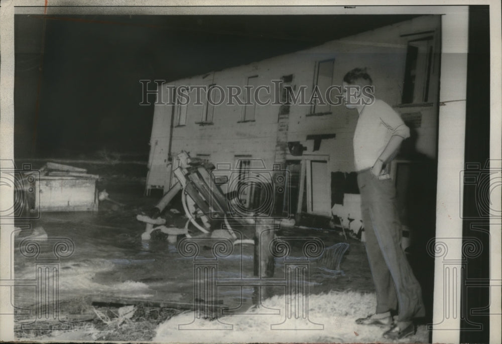 1957 Hurricane Audrey Damage in New Orleans, Louisiana  - Historic Images