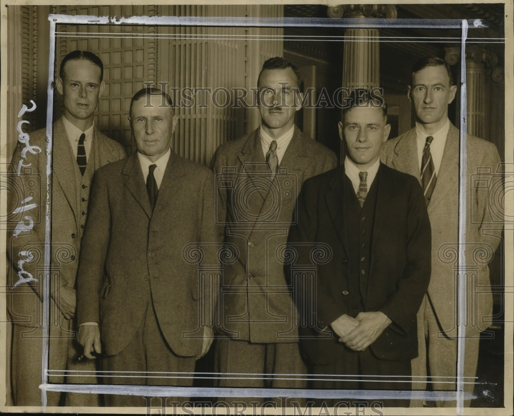 1927 Press Photo Surgical Delegation Royal Society of Medicine of Great Britain-Historic Images