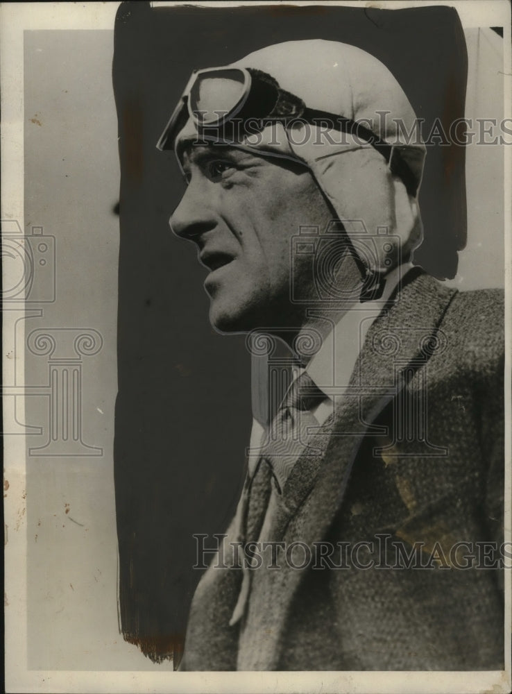 1930 Press Photo Captain E.J.A. &quot;Paddy&quot; Burke, Missing Canadian Pilot - Historic Images