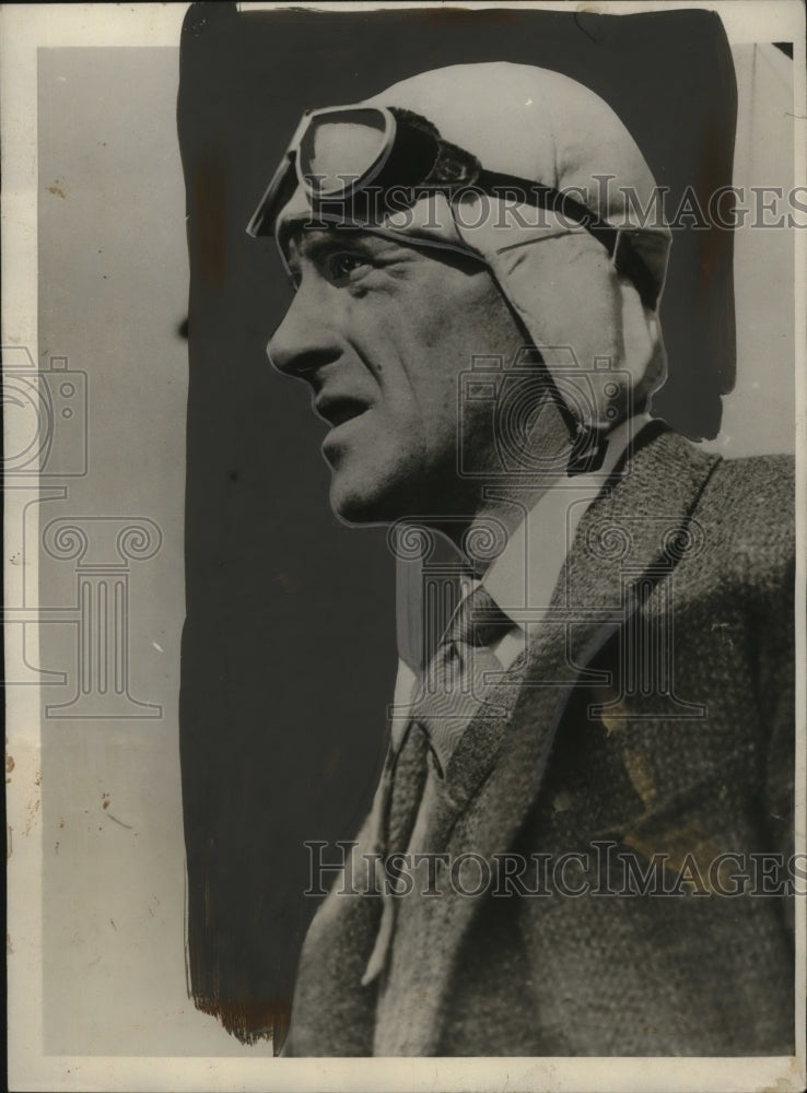 1930 Press Photo Captain E.J.A. "Paddy" Burke, Missing Canadian Pilot - Historic Images