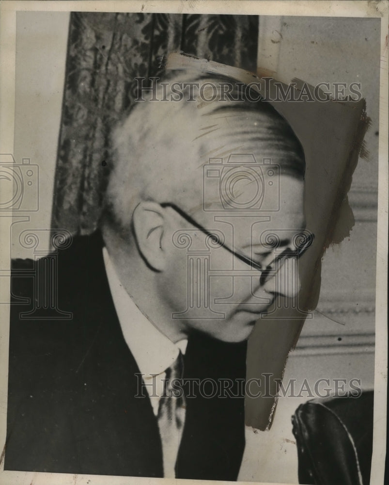 1940 Press Photo Oliver Stanley, British Politician - neo03391-Historic Images