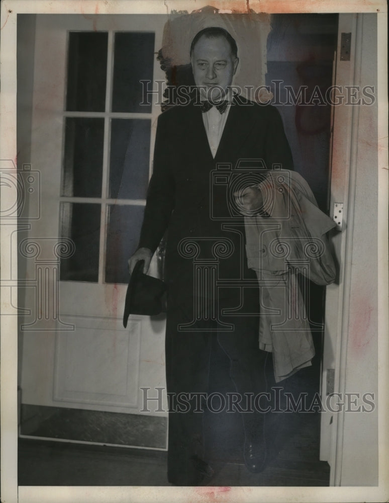 1953 C.D. Jackson Leaving White House  - Historic Images
