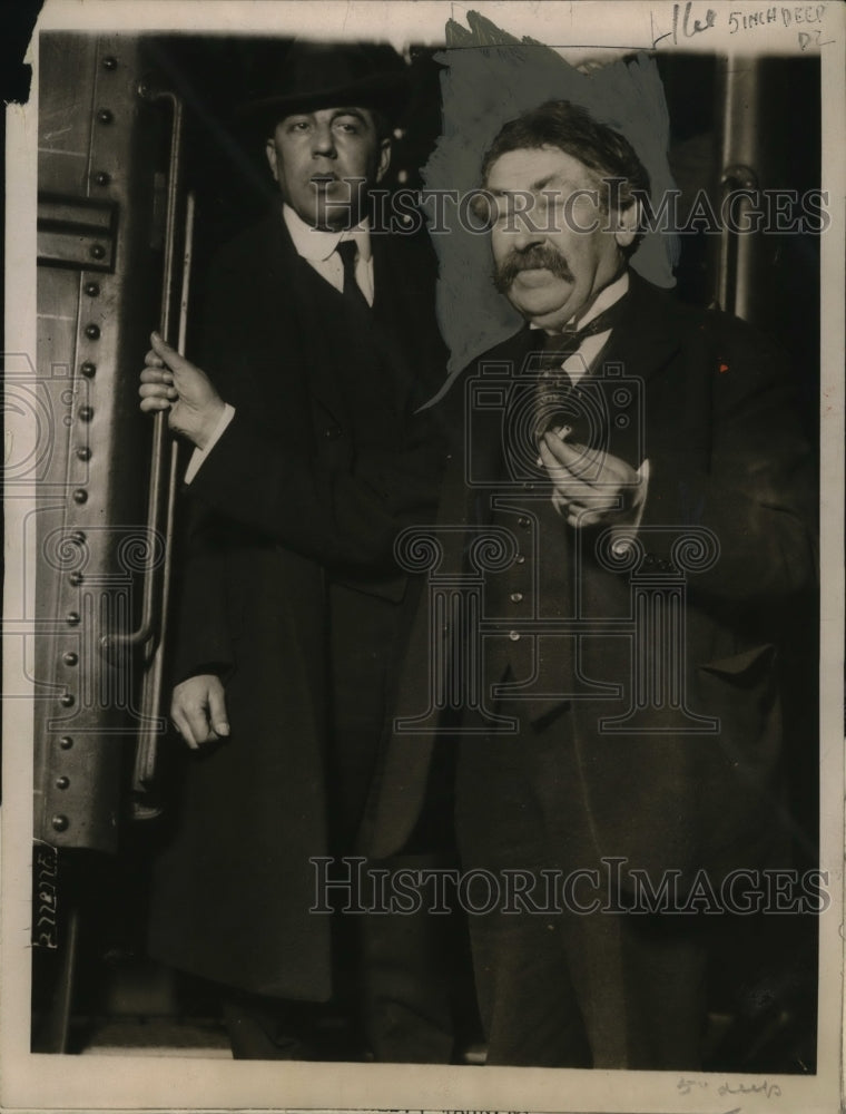 1921 Aristide Briand, Premier of France in Philadelphia  - Historic Images
