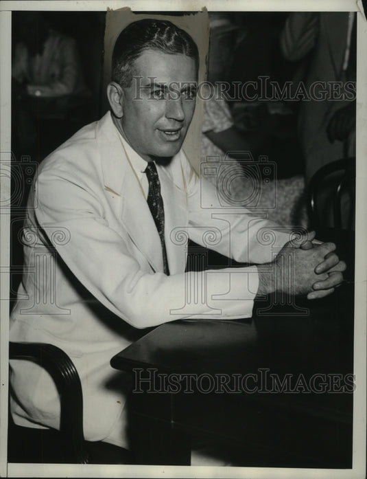 1934 Rexford Tugwell at Senate Agriculture Committee Hearing - Historic Images