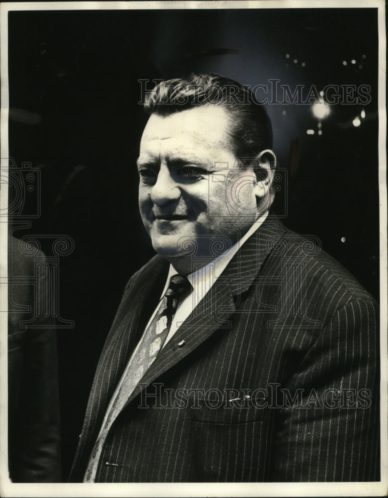 1969 Herr Franz Strauss Arrives at 10 Downing Street, London - Historic Images