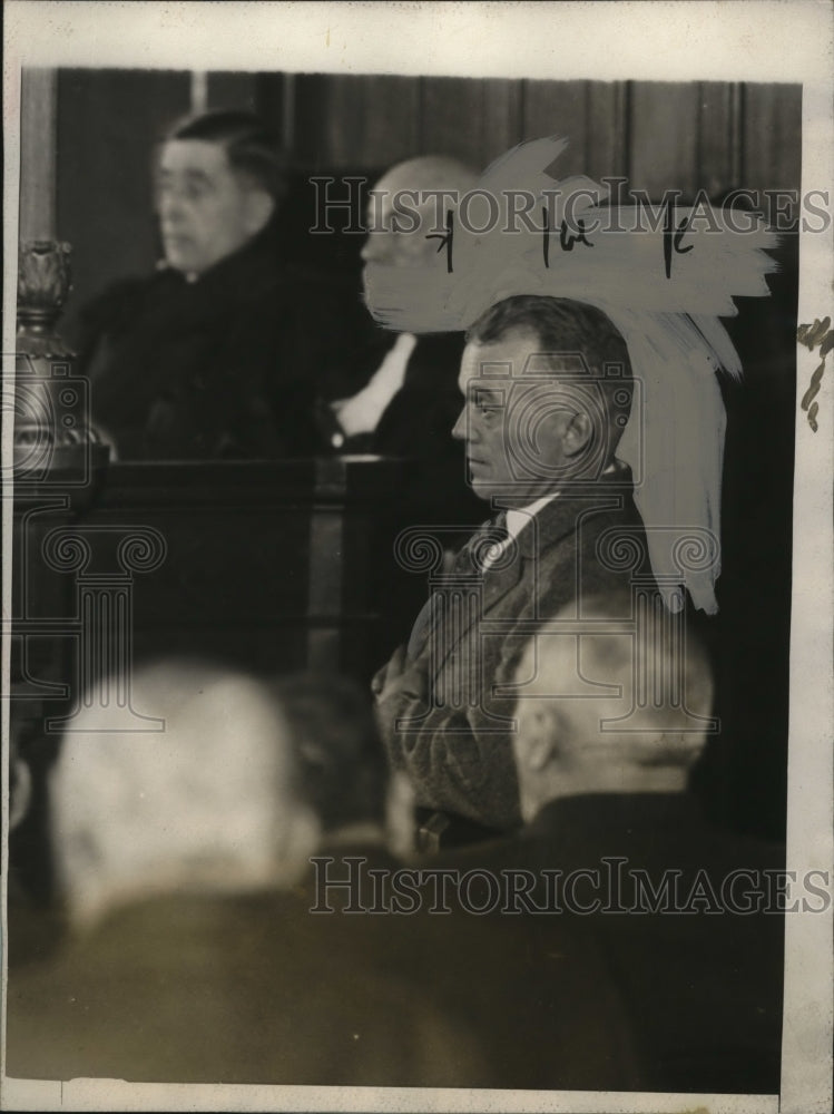 1926 Press Photo Ira Nixon Testifies in Frances Stevens Hall Murder Trial, NJ-Historic Images