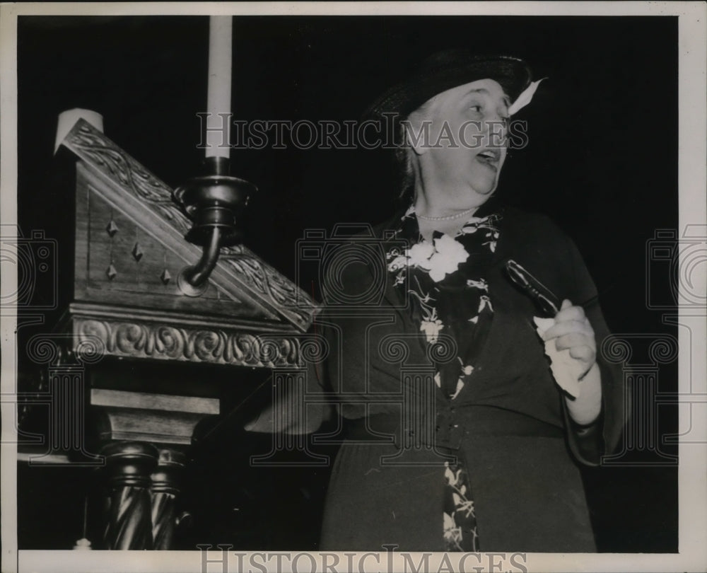 1939 Mrs JK Pettengill President of Congress of Parents &amp; Teachers - Historic Images