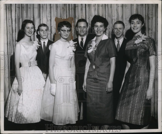 1958 Press Photo Patricia Heinsuke of Ohio, etc. - Historic Images