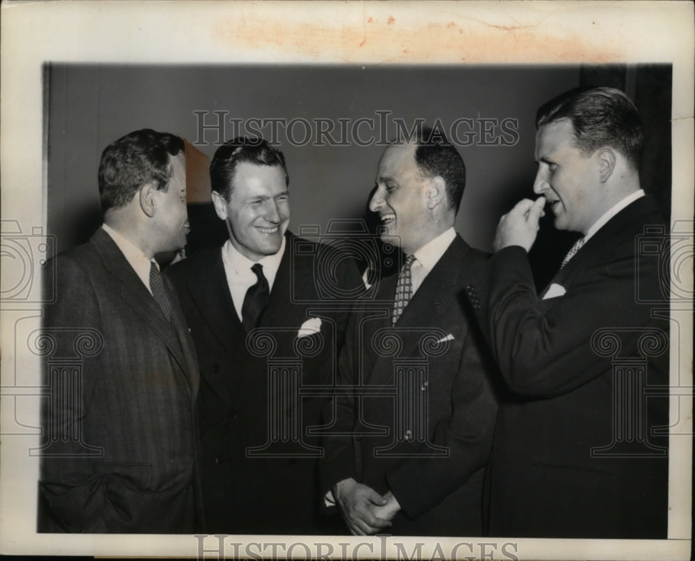 1946 Press Photo Attendees Non-Sectarian Community Committee Dinner, New York-Historic Images