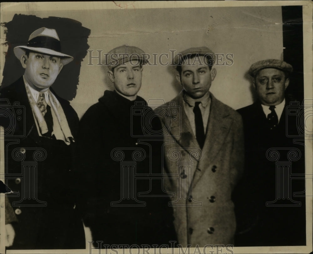 1929 Press Photo Taylor Pierce, William Thompson, Murderers, william DeLisle - Historic Images